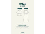 Maéli Paris – Patron Couture Femme Blouse "Chloé" – du 34 au 52