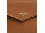 Pochette enveloppe moyen modèle Paulette en cuir lisse