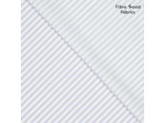 Fibre Mood - Tissu Popeline de Coton Lavé "Leiko" Aux Rayures Lavande