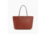 Grand sac cabas Louise en cuir grainé