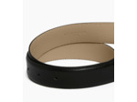 Ceinture homme avec boucle rectangle en cuir grainé