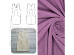 Christine Charles – Kit Couture Robe Catalina Couleur Mauve