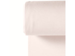 Sélection Coup de Coudre - Tissu Jersey Bord-Cotes Uni Couleur Rose Pale