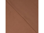 Fibre Mood - Tissu Jersey Bord-Cotes Uni Couleur Mocha Mousse