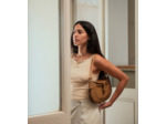 Petit sac bandoulière Pia en cuir lisse