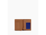 Portefeuille moyen modèle vertical zippé 2 volets Charles en cuir grainé