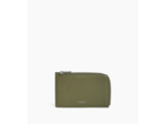 Porte cartes zippé Emilie en cuir grainé