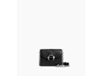 Porte cartes à bandoulière amovible Pia en cuir lisse