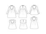 Ikatee – Patron Femme Blouse ou Robe "Ida Mum" du 34 au 46