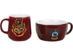 [BOL] HARRY POTTER Set Petit Déjeuner Mug + Bol Emblèmes