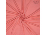 Fibre Mood - Tissu Lin et Viscose "Uzma" Uni Rose Pêche