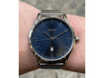 Montre BOSS Business homme bracelet maille milanaise acier gris
