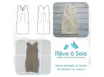 Christine Charles – Kit Couture Robe Catalina Couleur Mauve
