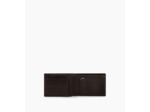 Portefeuille horizontal zippé 2 volets en cuir huilé