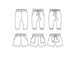 Ikatee – Patron Enfant Pantalon ou Short "New York" de 1 mois à 4 ans