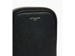 Etui téléphone en cuir grainé