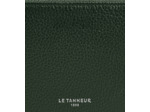 Porte monnaie zippé avec porte cartes amovible Albertine en cuir grainé