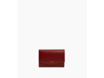 Portefeuille moyen modèle Charlotte en cuir lisse