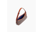 Petit sac porté épaule Camille en toile monogramme