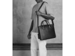 Porte document slim 14" Emile en cuir liégé