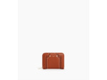Porte cartes zippé Ella en cuir grainé