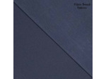 Fibre Mood - Tissu Satin de Coton Melangé "Tempest" Couleur Bleu Nuit