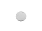 Médaille Arthus Bertrand Comédie Plume en argent rhodié, 25 mm