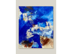 «BLUE GROTTO» - Acrylique sur toile - 65x54 cm
