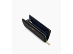 Compagnon zippé Emilie en cuir signature T