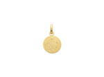 Médaille Arthus Bertrand Ma Mini Médaille Lune 10mm en or jaune et diamant