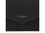 Petit portefeuille à rabat Charlotte en cuir lisse