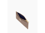 Porte cartes zippé Romy en cuir grainé