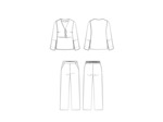 Maison Fauve – Patron Femme Pyjama "Soupir" du 34 au 52