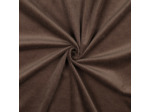 Sélection Coup de Coudre - Velours Côtelé Lavé Extensible – Brun Chocolat – Côtes Moyennes 4 mm