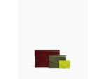 Trio de pochettes Charlotte en cuir lisse