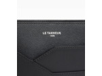 Pochette avec dragonne Gaston en cuir grain croisé