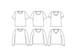 Ikatee – Patron Femme T-shirt  "Tanger" du 32 au 52