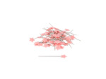 Bohin - Boîte de 100 Epingles à Tête Plastique Étoiles Rose Clair