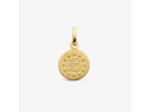 Médaille Arthus Bertrand Ours en or jaune poli et laque ivoire