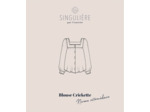 Singulière par Cousette – Patron Couture Blouse "Crickette" du XS au XXXL