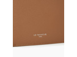 Portefeuille zippé horizontal Lucien en cuir grainé