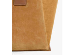 Grand sac cabas Elena en refente de velours