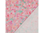 Sélection Coup de coudre - Satin De Viscose Imprimé Motif Aquarelle Florale