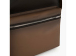 Sac à dos zippé Albert en cuir patiné