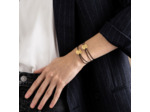 Bracelet Arthus Bertrand Eclipse sur Lien en vermeil sablé