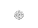 Médaille Arthus Bertrand La Boussole Grand Modèle en argent sablé, 25mm