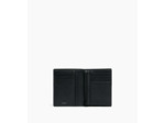 Portefeuille vertical zippé Emile en cuir grainé