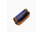 Petit sac bandoulière Simone en cuir nubuck grainé