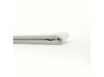 See You at Six - Tissu Jersey Bord-Cotes Uni Couleur Gris Glacier