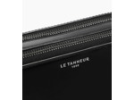 Petite sacoche 2 compartiments Emile en cuir lisse business effet box